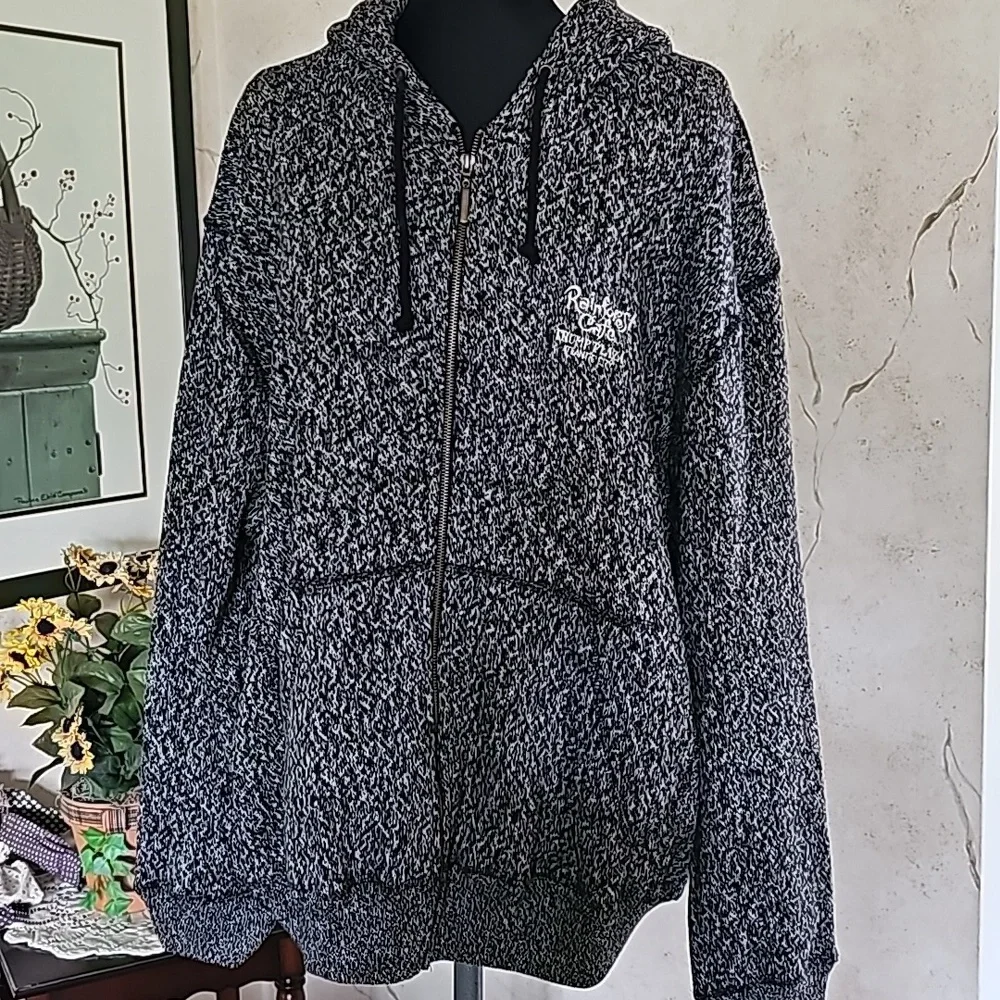 💥HP💥 Rainforest Cafe Full Zip Hoodie Sweatshirt Jacket Size XXL NWT - Picture 2 of 14